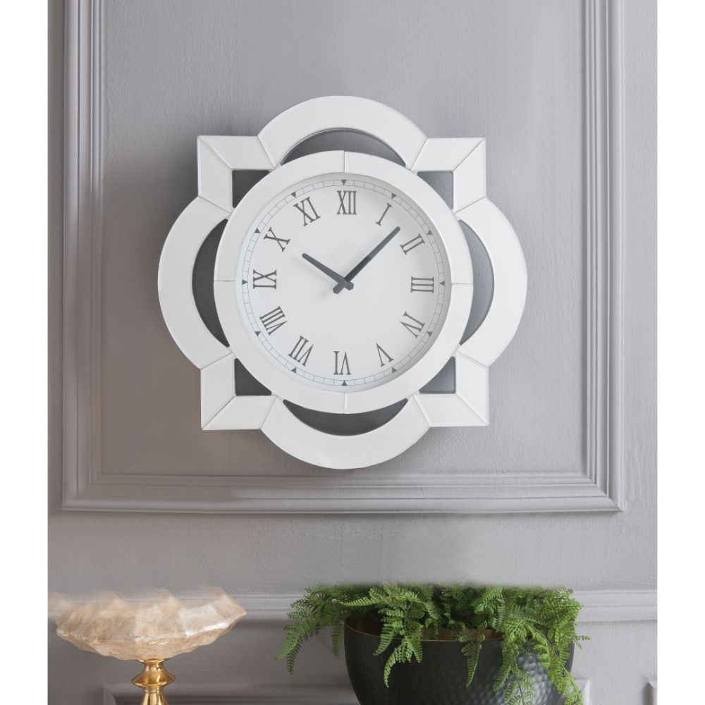 Lilac Wall Clock
