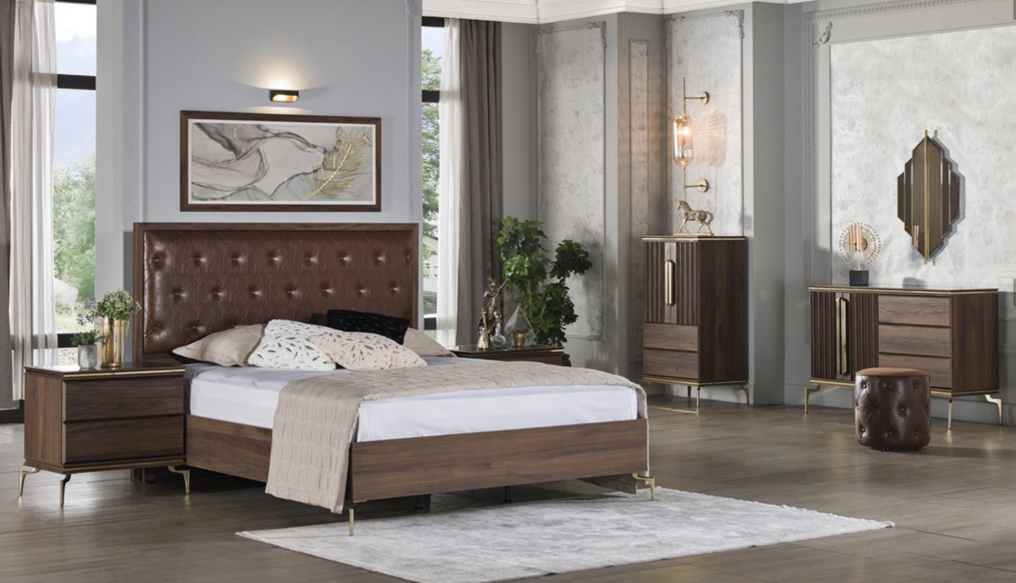 MONTEGO BEDROOM QUEEN 5 PCS SET