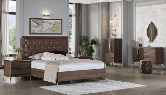 MONTEGO BEDROOM QUEEN 5 PCS SET