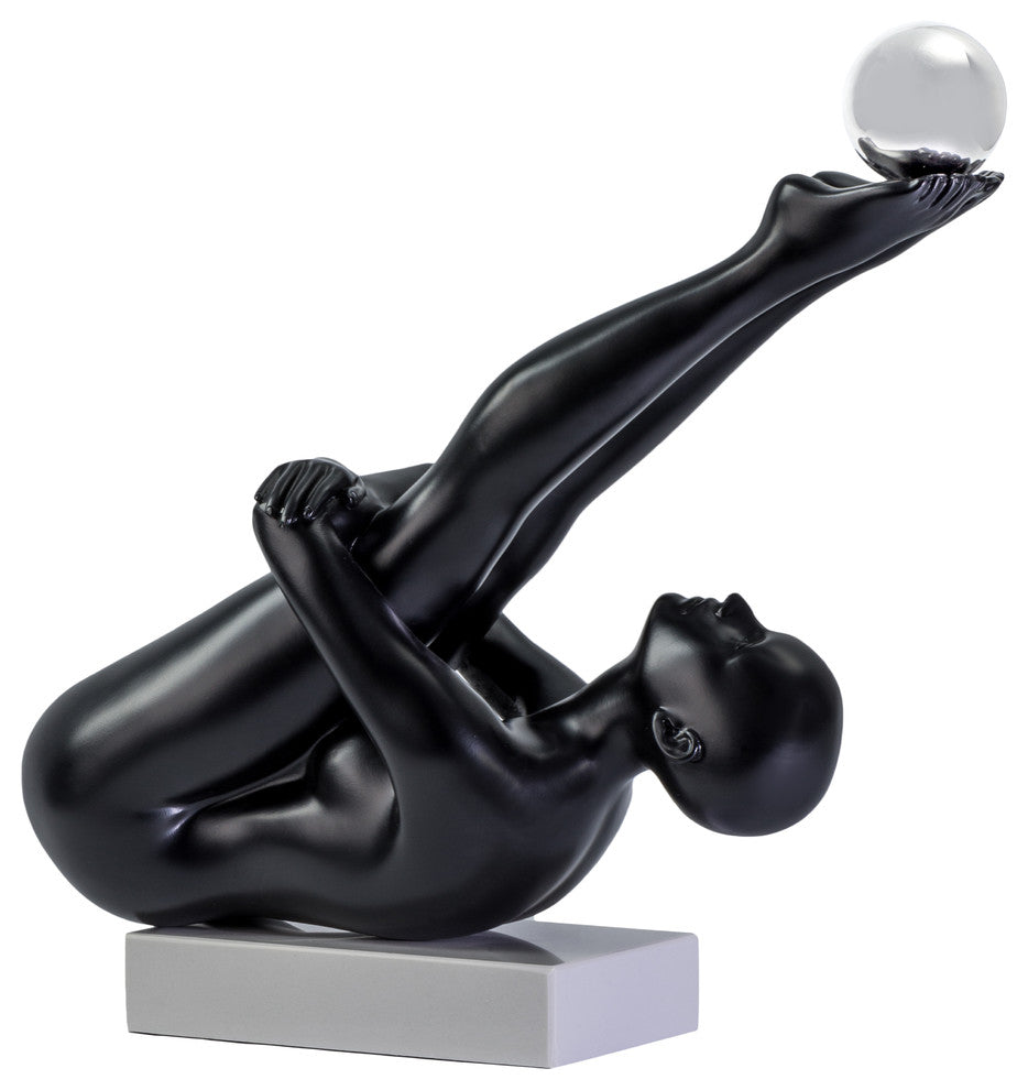 Francine Doll Sculpture, Black