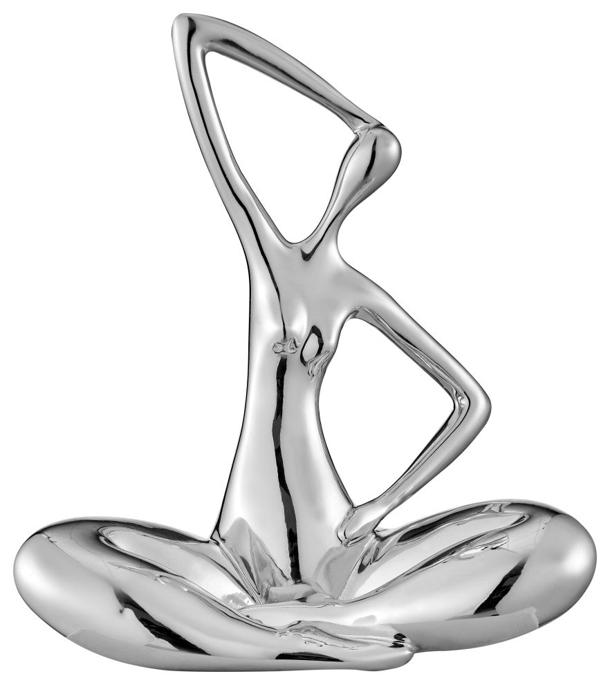 The Diana Sculpture, Small, Chrome