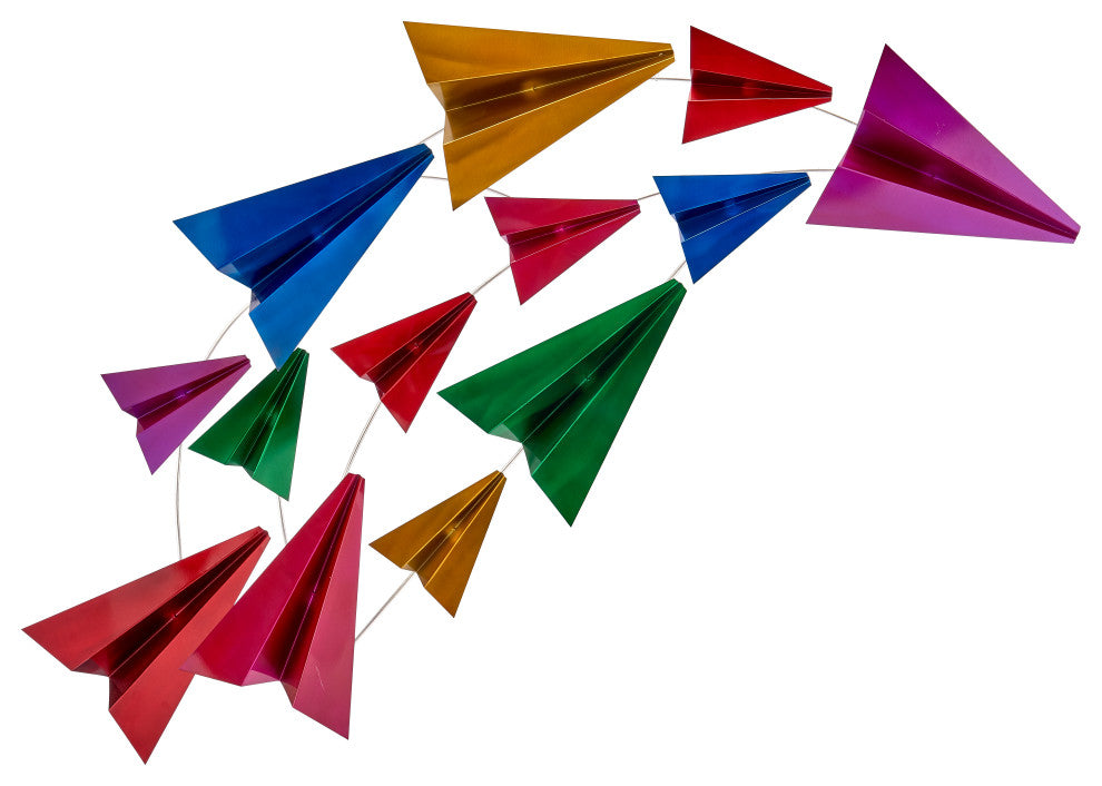 Paper Planes Wall Art, Multi