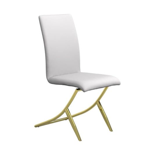 Carmelia Upholstered Side Chairs White