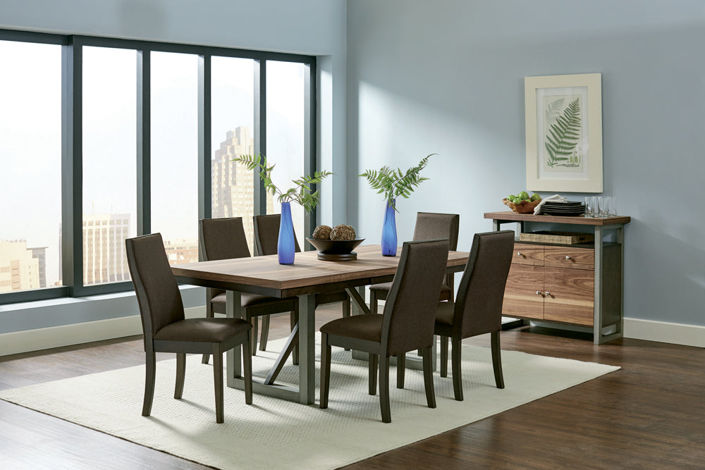 Spring Creek Rectangular Slat 7 Pcs Dining Set