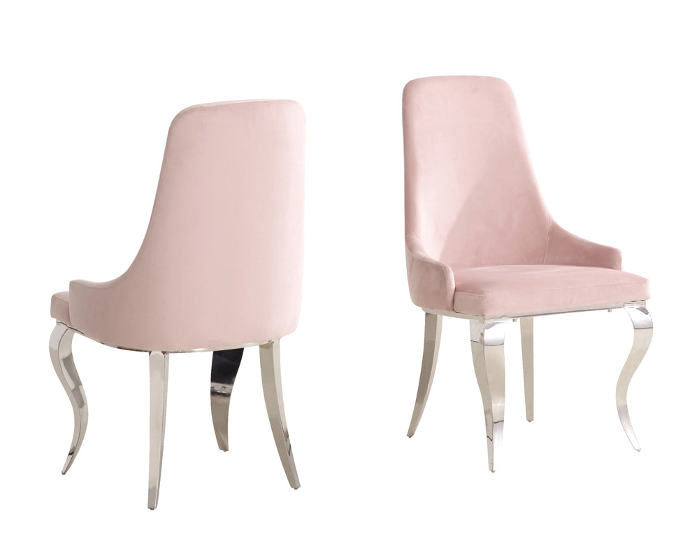 Antoine Upholstered Demi Arm Dining Chairs