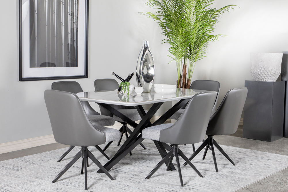 Paulita Dining Table 7Pc Set