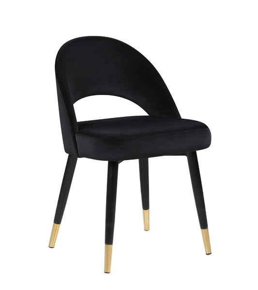 Lindsey Arched Back Upholstered Side Chairs Black