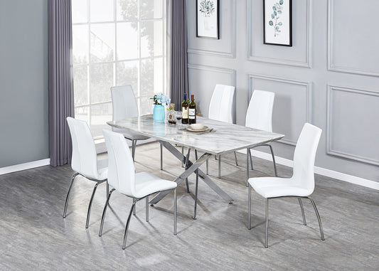 Belinda Dining Table 6 pcs Set