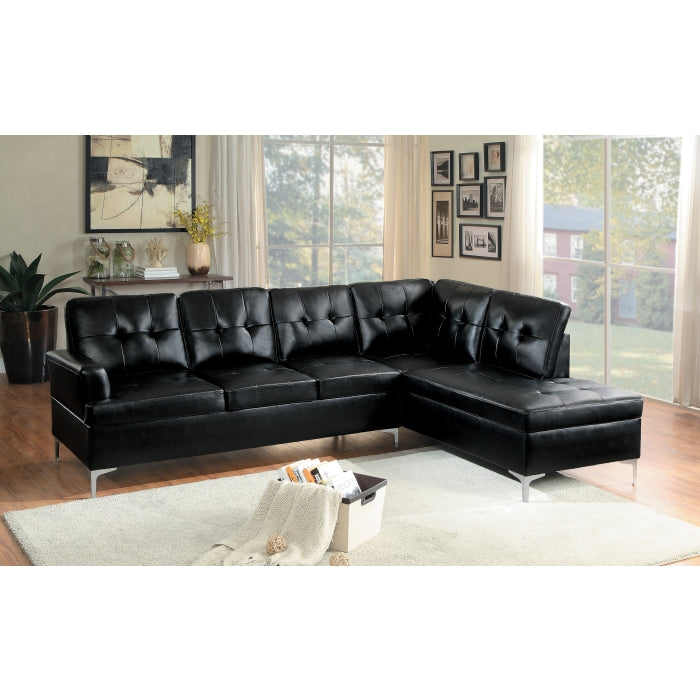 2-Piece Sectional with Right Chaise Grey