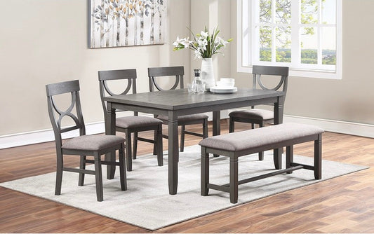 Sheyla Dining 6 Pcs Dining Set