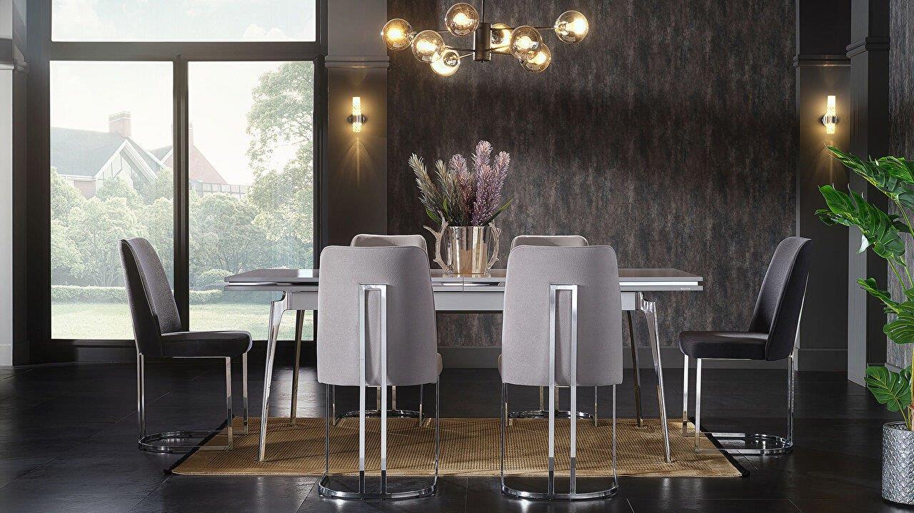 5pcs Loretto Expandable Dining Collection