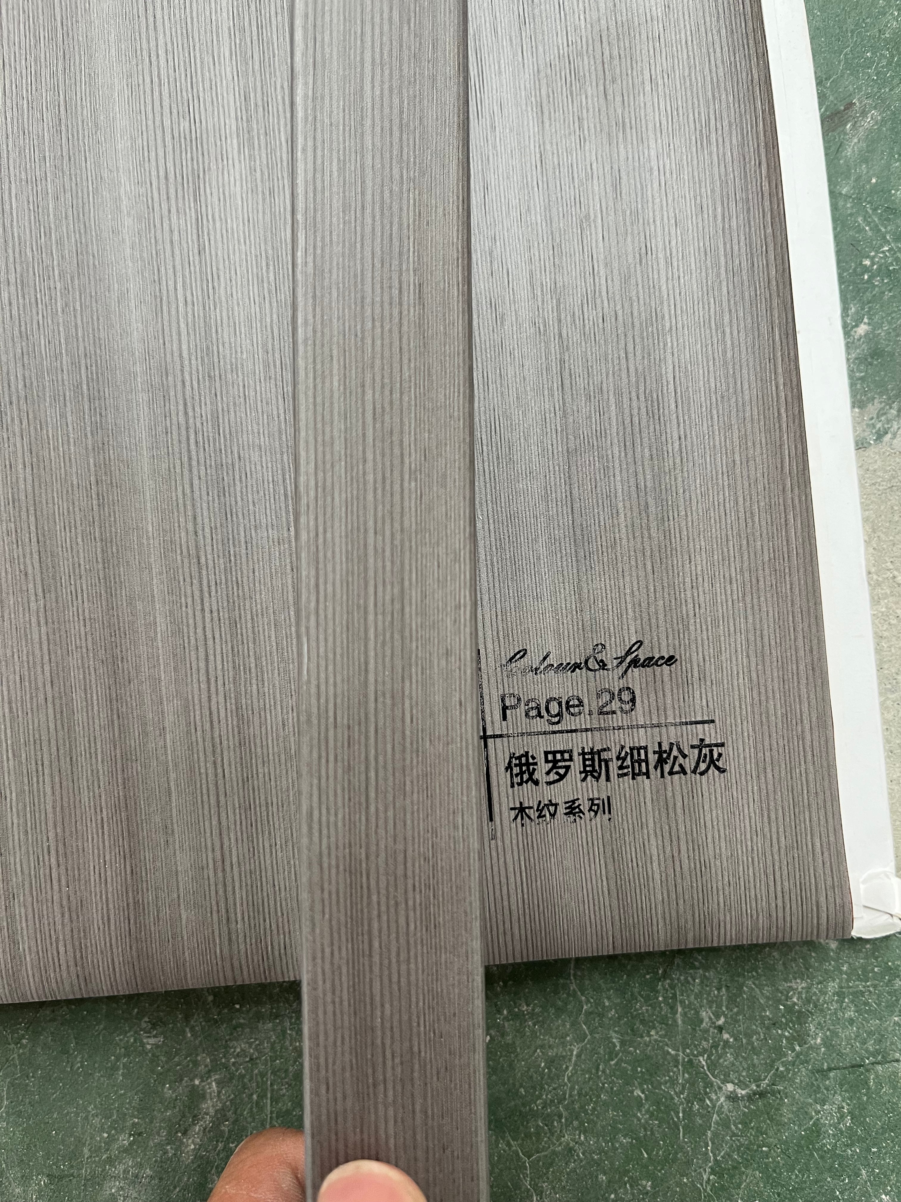 PVC Wall Panel Corner Gray – getgrandmartstore