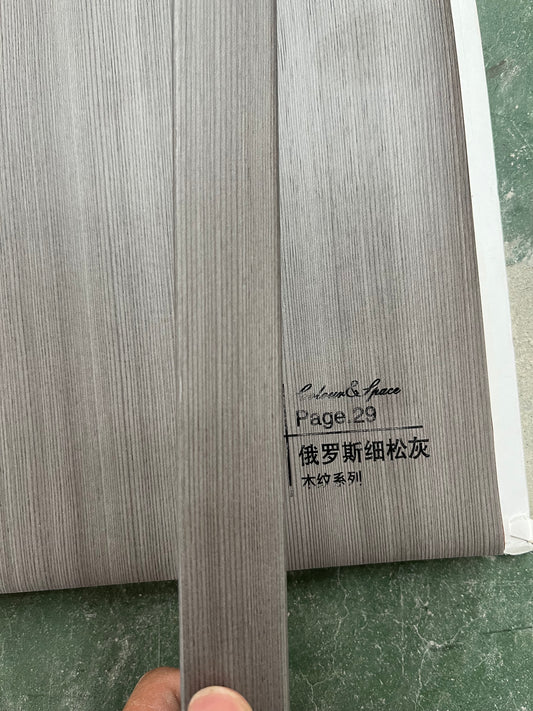 PVC Wall Panel Corner Gray
