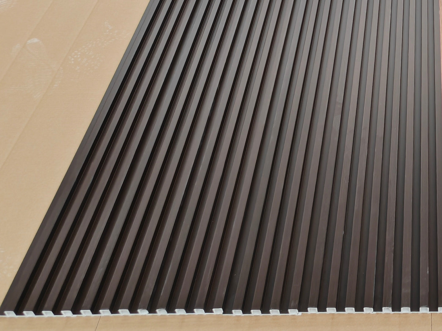 10-PACK PVC Wall Panel Dark Chocolate