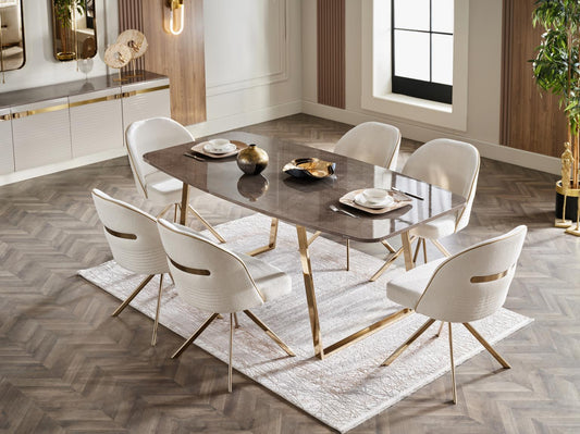 VERONICA I DINING 7PCS