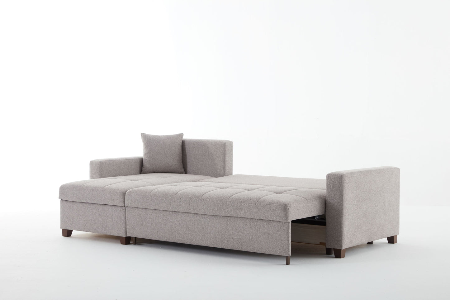 Mocca Sleeper Sectional Sofa