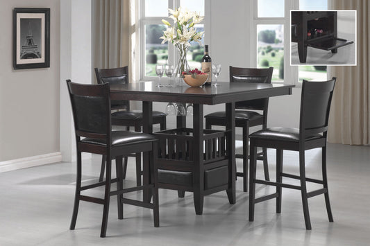 JADEN 5 PC SET (TBL+4STOOL) 100958-S5