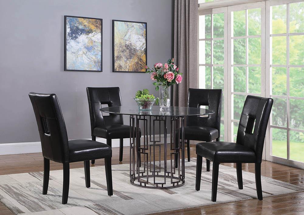 NEWBRIDGE DINING CHAIR 103612BLK