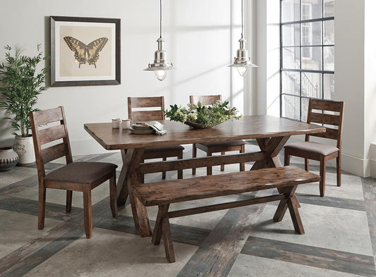 ALSTON 6 PC SET (TBL+4SIDE+BENCH) 106381-S6