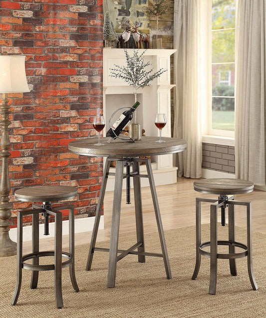 REC ADJUSTABLE BAR STOOL 122101