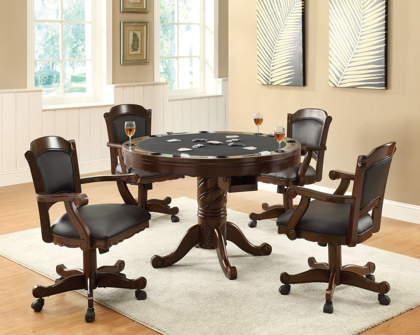 TURK 5 PC SET (TBL+4CHAIR) 100871-S5