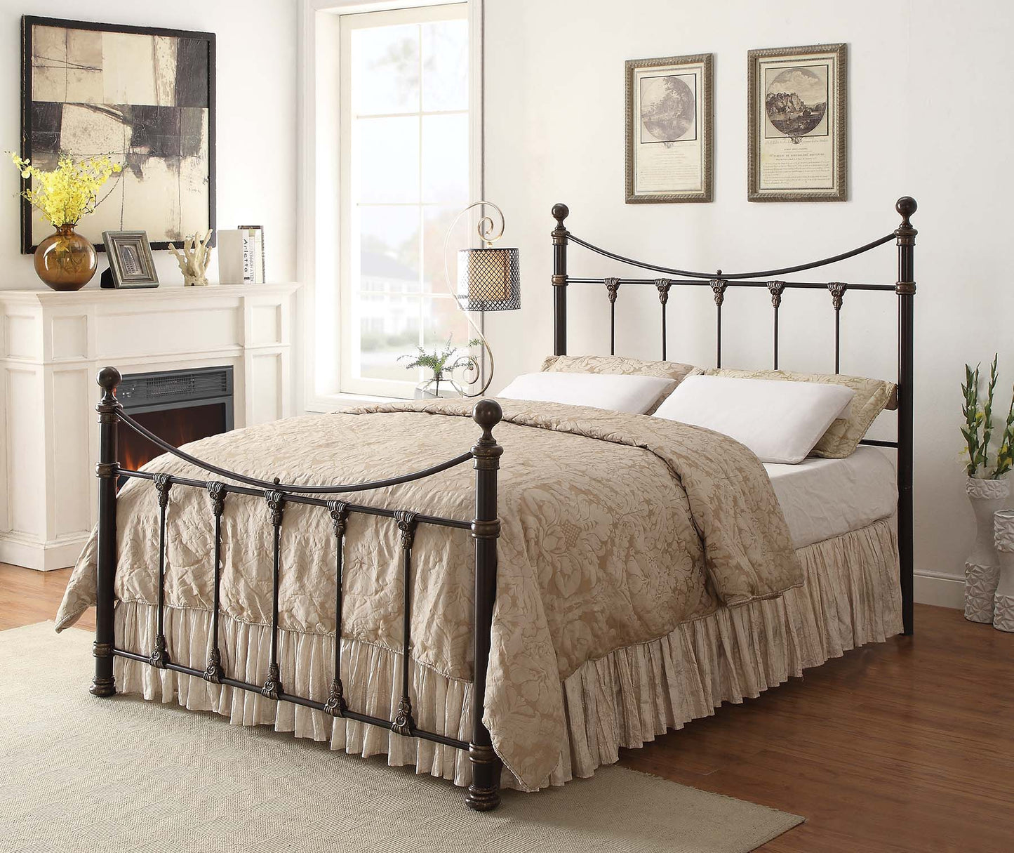 C KING HEADBOARD/FOOTBOARD 300724KW
