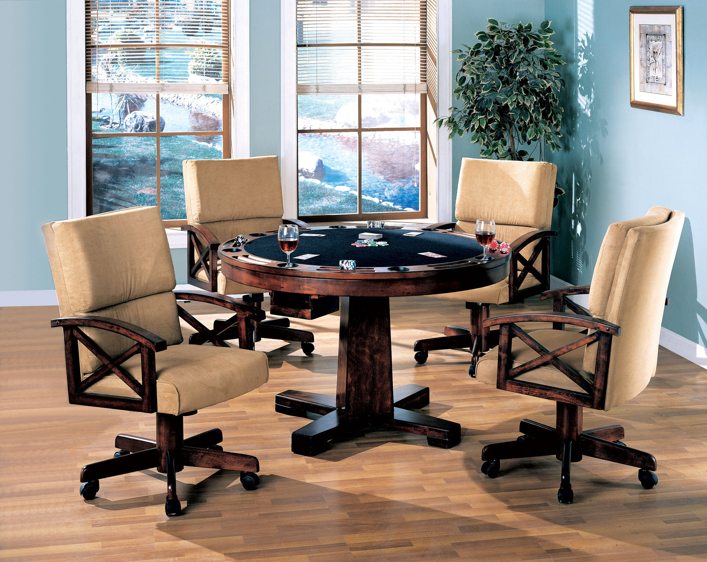 MARIETTA 5 PC SET (TBL+4CHAIR) 100171-S5