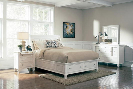 SANDY E KING 5PC SET (KE.BED,NS,DR,MR,CH) 201309KE-S5