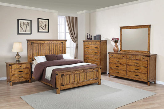 BRENNER E KING 5PC SET (KE.BED,NS,DR,MR,CH) 205261KE-S5