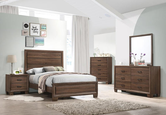 BRANDON FULL BED 4 PC SET 205321F-S4