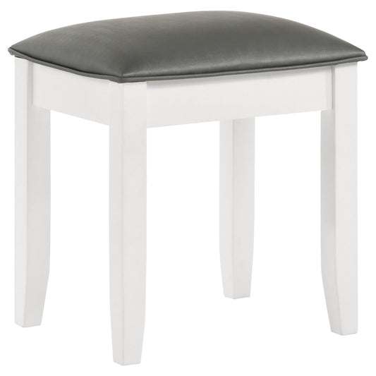 BARZINI VANITY STOOL 205897STL