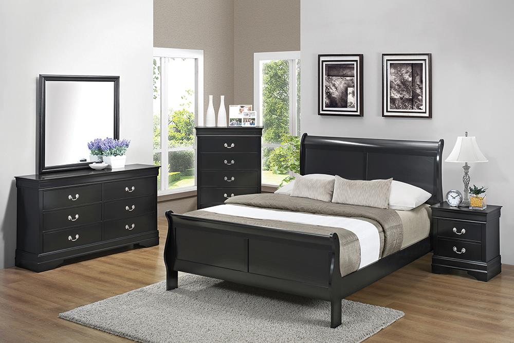 LOUIS Q 5PC SET (Q.BED,NS,DR,MR,CH) 212411Q-S5