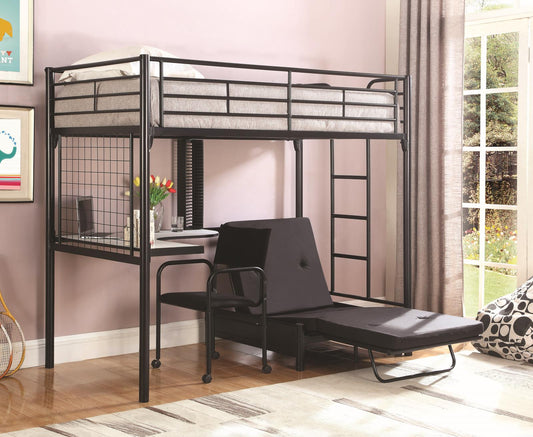 JENNER TWIN WORKSTATION LOFT BED 2209