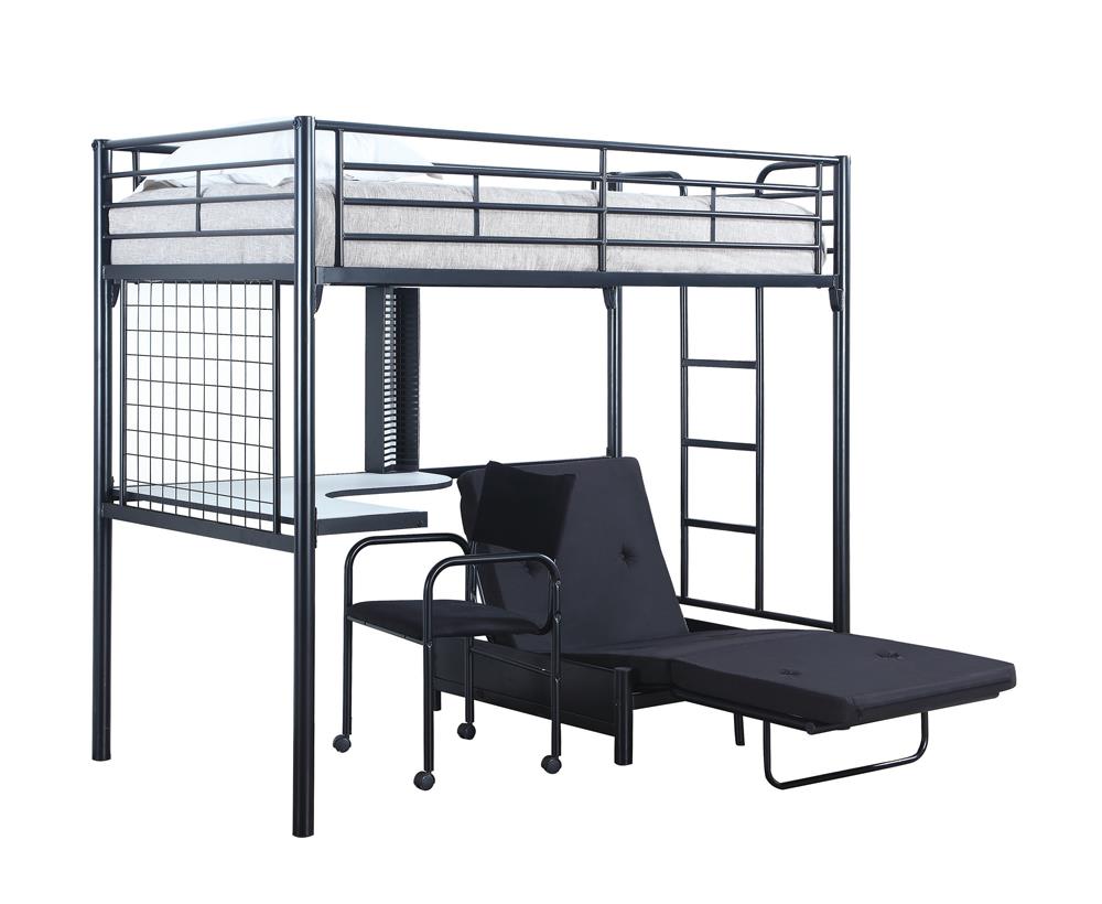 JENNER TWIN WORKSTATION LOFT BED 2209