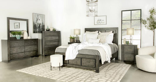 LORENZO Q 5PC SET (Q.BED,NS,DR,MR,CH) 224261Q-S5