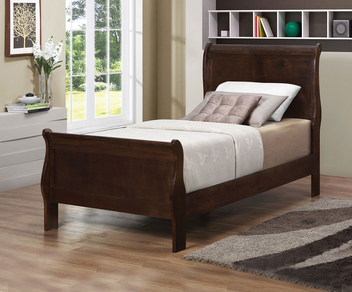 LOUIS TWIN BED 5 PC SET 202411T-S5