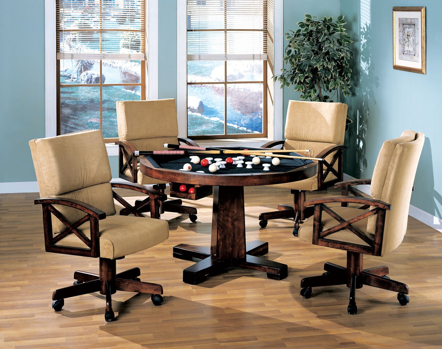 MARIETTA 5 PC SET (TBL+4CHAIR) 100171-S5