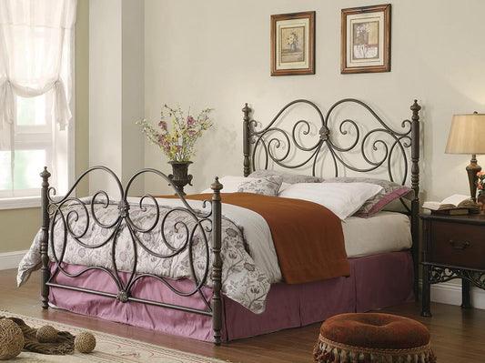 LONDON QUEEN HEADBOARD/FOOTBOARD 300258Q
