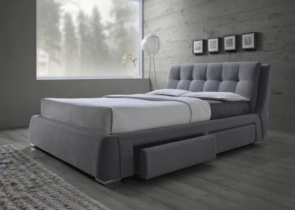 FENBROOK E KING STORAGE BED 300523KE