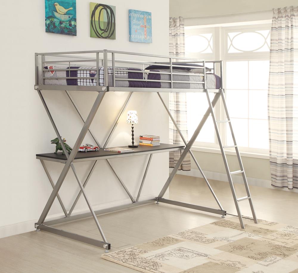 HYDE TWIN WORKSTATION LOFT BED 400034T