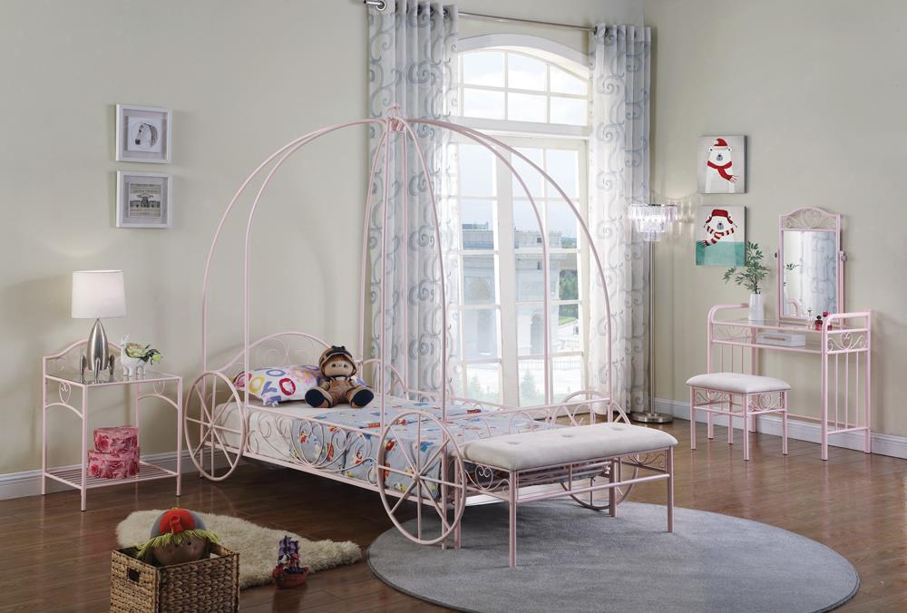 MASSI TWIN CANOPY BED 400155T