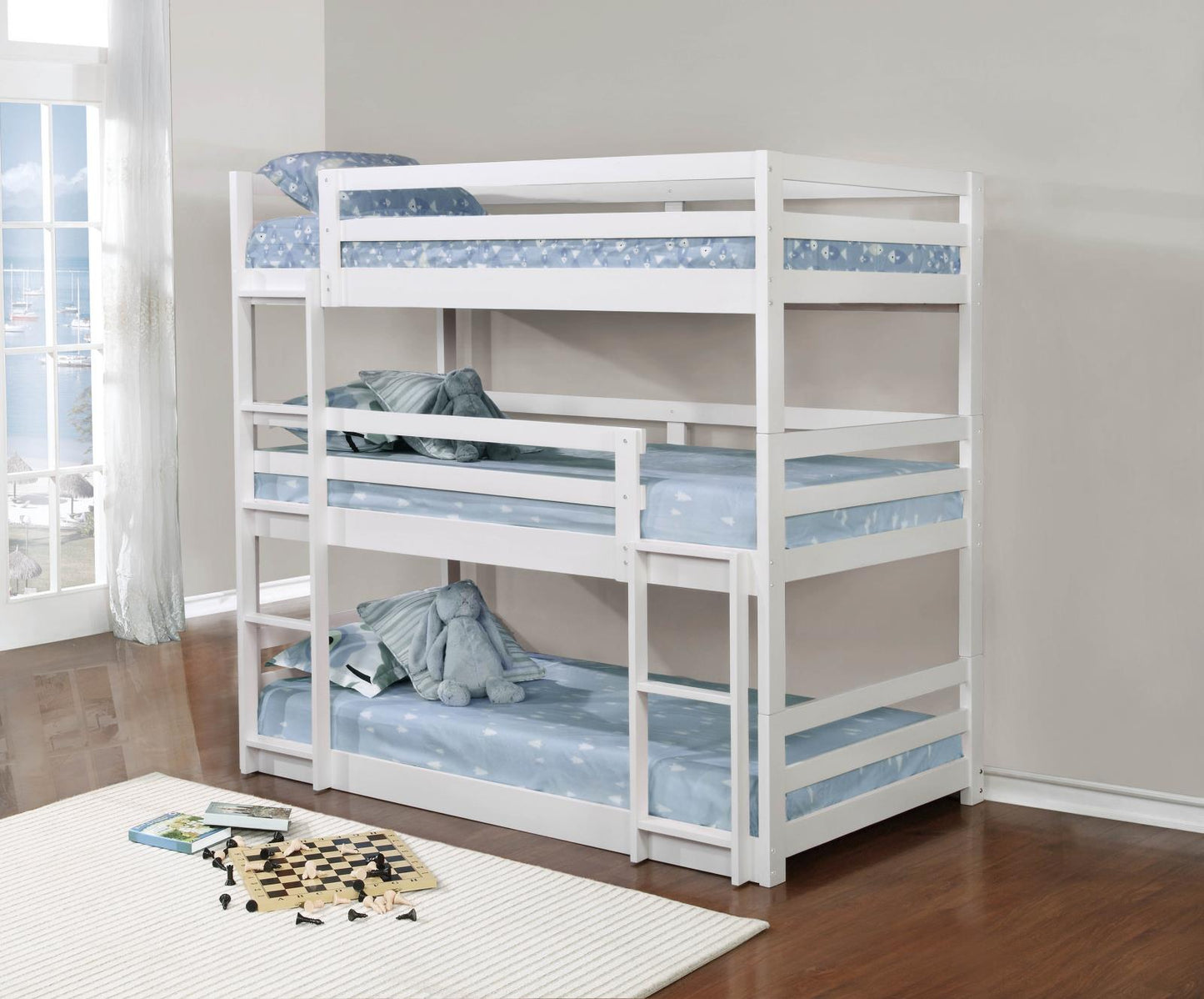 SANDLER T/T/T TRIPLE BUNK BED 401302