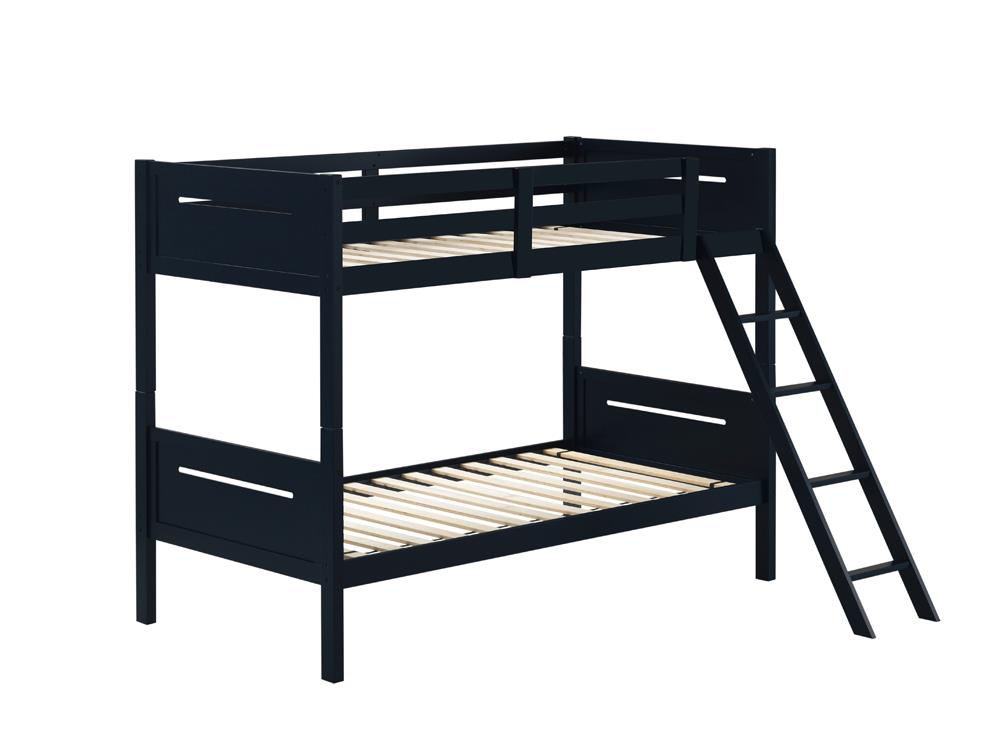 LITTLETON TWIN/TWIN BUNK BED 405051BLU