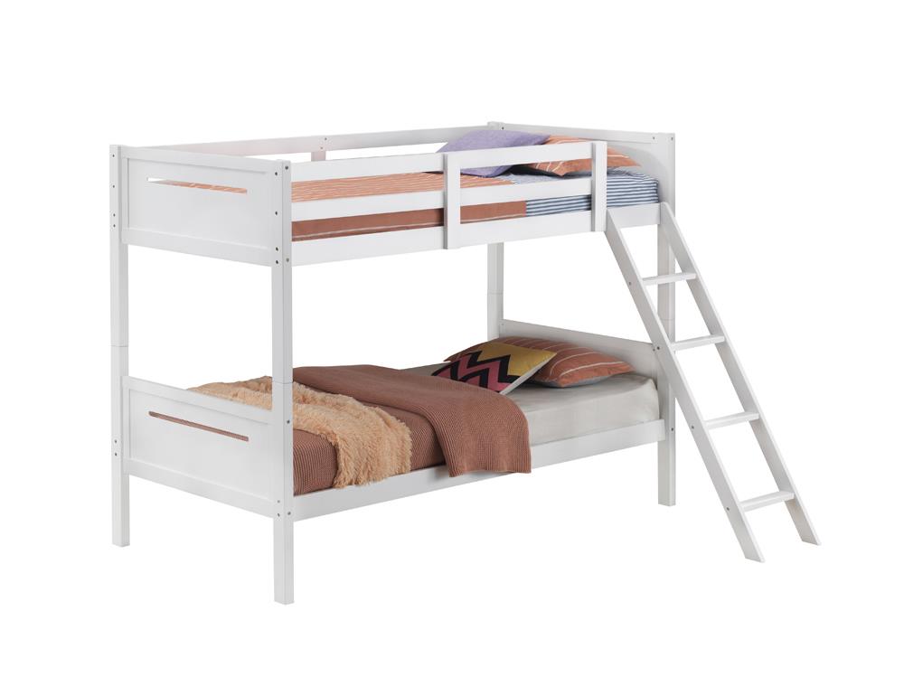LITTLETON TWIN/TWIN BUNK BED 405051WHT