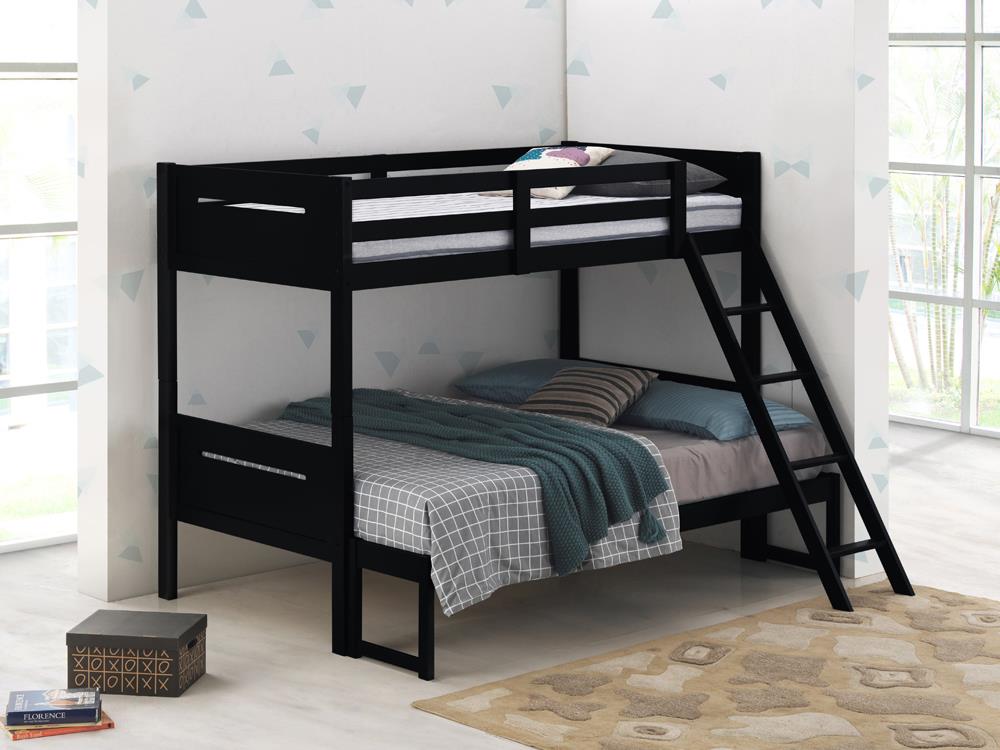 LITTLETON TWIN/FULL BUNK BED 405052BLK