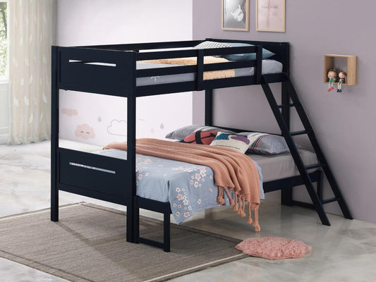 LITTLETON TWIN/FULL BUNK BED 405052BLU