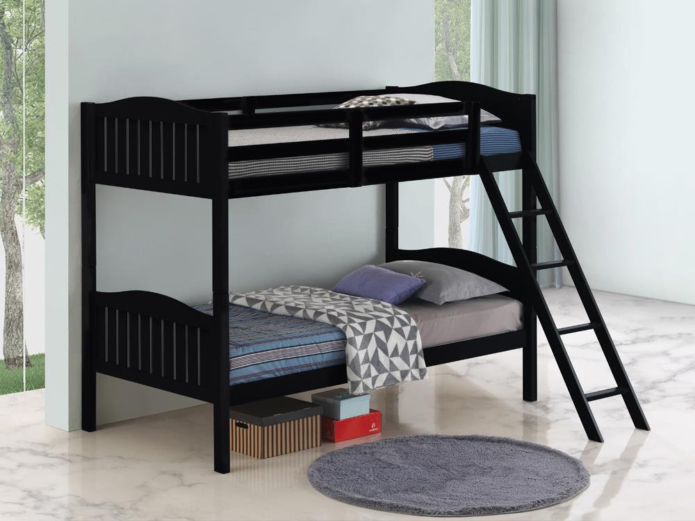 LITTLETON TWIN/TWIN BUNK BED 405053BLK