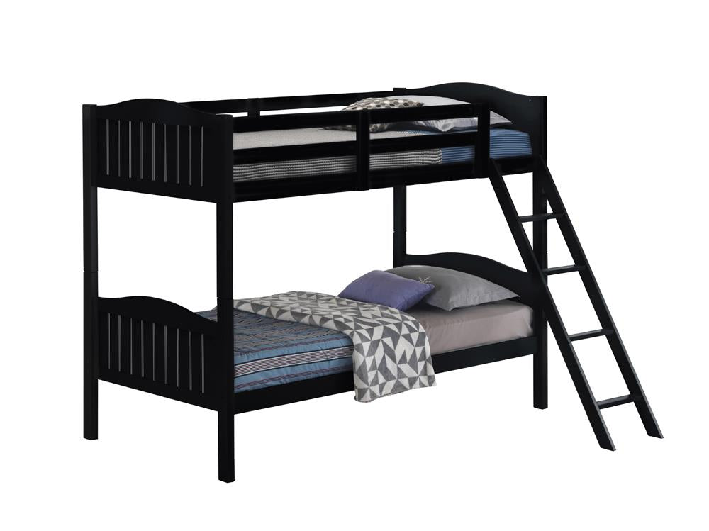 LITTLETON TWIN/TWIN BUNK BED 405053BLK