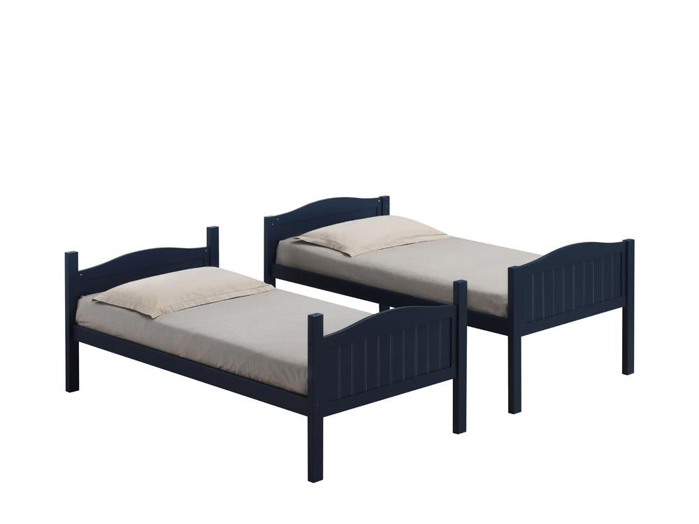 LITTLETON TWIN/TWIN BUNK BED 405053BLU
