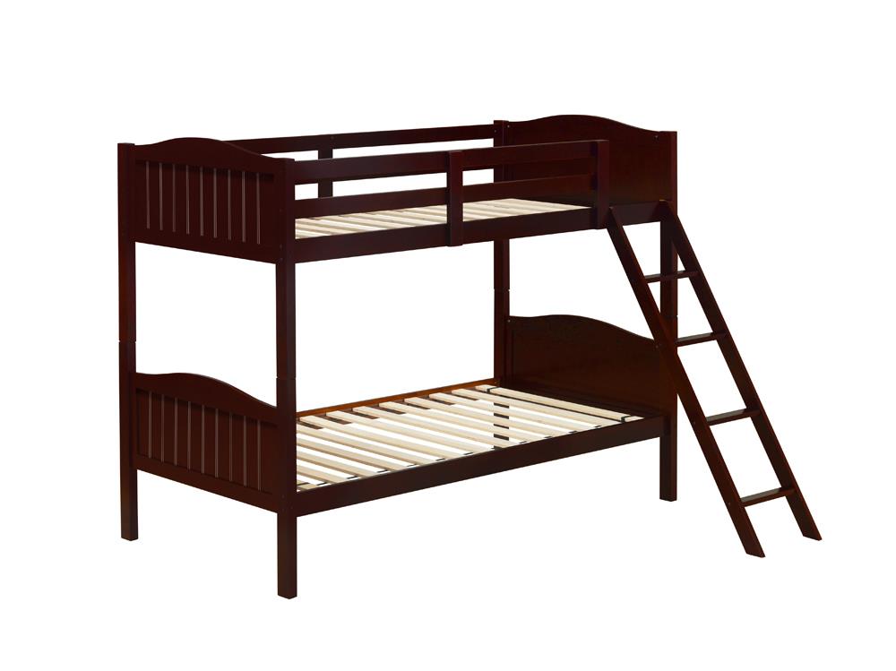 LITTLETON TWIN/TWIN BUNK BED 405053BRN